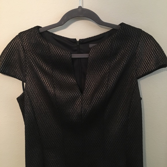 Julia Jordan Diamond Jacquard V-neck Dress size 12 - Picture 4 of 8